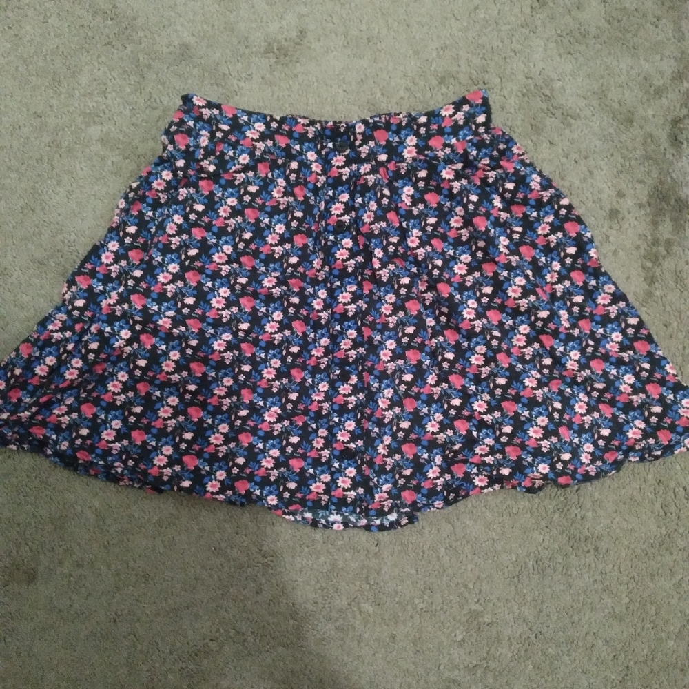 Charlotte Russe Floral skirt